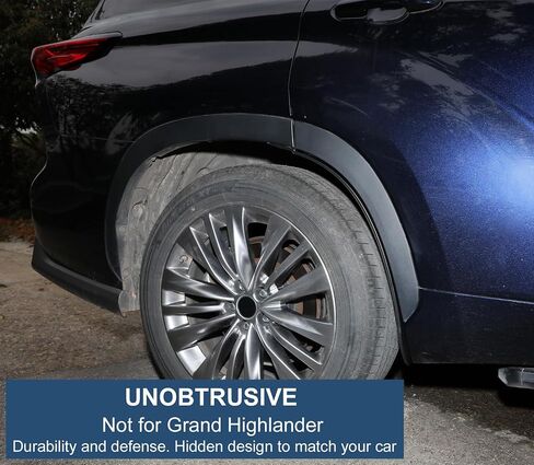 Mud Flaps Fit for Toyota Highlander 2020-2025, OEM Style Splash Guards No Drilling Wheel Tire Protector, Mudguards Mudflap Mud Guards for 2021 2022 2023 2024 Highlander in Saudi Arabia