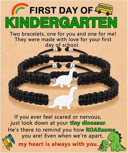 PINKDODO Mother Son Dinosaur Bracelet Christmas Valentines Birthday Gifts in Saudi Arabia
