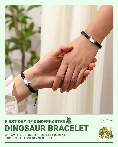 PINKDODO Mother Son Dinosaur Bracelet Christmas Valentines Birthday Gifts in Saudi Arabia