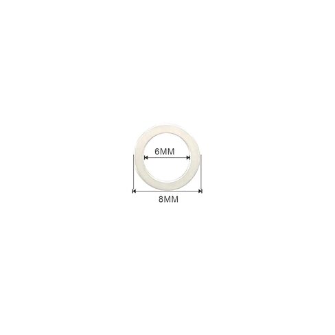 M6x8mm Steel Shim Washers Set 48pcs – Precision Thin Spacer Shims 0.1/0.2/0.3/0.5mm for Alignment, CNC, DIY Repair, Compatible with Metric Bolts in Kuwait