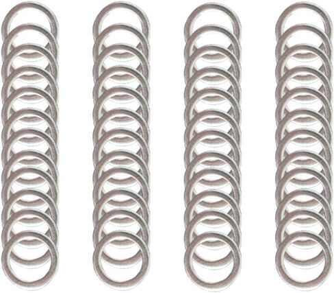 مجموعة غسالة Shim M5x7mm 48pcs - الفواصل الفولاذية المترية 0.1/0.2/0.3/0.5 مم ، محاذاة دقيقة ، متوافقة مع CNC ، السيارات والعمل الميكانيكي in Kuwait