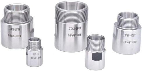 Thread Adapter For ER Collet Chuck Spindle, For Motor Rotor Extension Rod adapter Nut Kit(ER20-ER20 With Nut) in Saudi Arabia