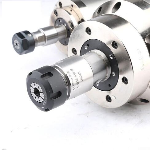 Thread Adapter For ER Collet Chuck Spindle, For Motor Rotor Extension Rod adapter Nut Kit(ER20-ER20 With Nut) in Saudi Arabia