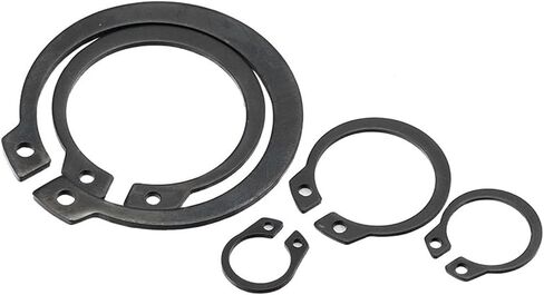 C-Type Circlip Shaft Ring Fixing Clamp Spring Lock Washer M3 M4 M5 M6 M7 M8 M9 M10 M11 M12-M80(M28-5pcs) in Saudi Arabia