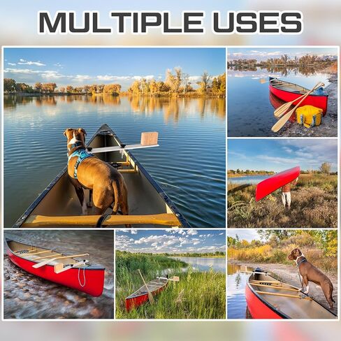 Canoe Trolling Motor Mount, Trolling Mount with Ash Wood Crossbar and Motor Block for Quick and Easy Kayak in Kuwait