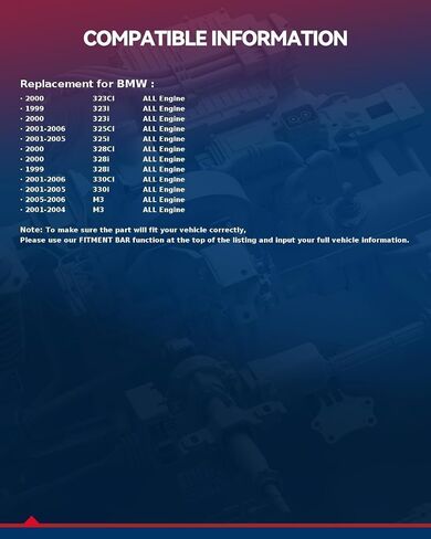 KAX Hydraulic Power Steering Rack and Pinion Compatible with 325i/325is 1992-1995, 318i/318is 1992-1998, M3/318ti 1995-1999, 328i/328is 1996-1999, 323i/323is 1998-1999, Z3 1998-2002 Replace - 261822 in Saudi Arabia