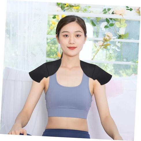 POPETPOP 2pcs Unisex Shoulder Protection Brace Shoulder Wraps for Sleep Wrestling Comfortable Breathable Warm Supportive in Saudi Arabia