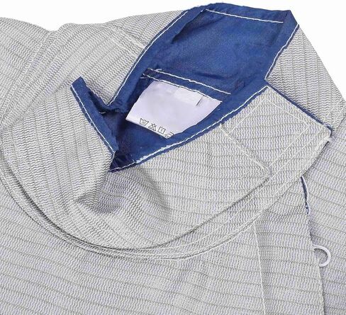 Alomejor Adjustable Neck Fencing Lame with Clean Cuts, Quick Hem Clasps for Extended Training and Competition Use, Three Dimensional Cut Cuffs for in Kuwait