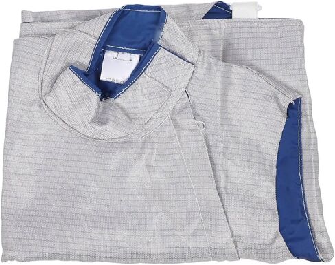 Alomejor Adjustable Neck Fencing Lame with Clean Cuts, Quick Hem Clasps for Extended Training and Competition Use, Three Dimensional Cut Cuffs for in Kuwait