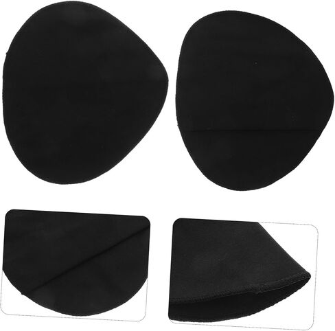 الأكمام الغطاء الثدي 1PAIR 1PAIR وحقيبة الثدي الاصطناعية العازلة العازلة العادية للرياضة الأنشطة في الهواء الطلق القطن من أجل الراحة الأسود in Saudi Arabia