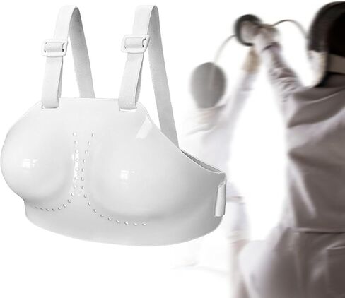 Women's Fencing Chest Protector Fencing Chest Protection Upper Protector for Fencing Volleyball Rugby Gear in Kuwait
