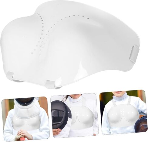 Adjustable Fencing Chest Guard for Women Protective Vest for Foil Fencers Football Volleyball Lightweight Durable Comfortable Ensures High Safety for All Ages in Kuwait