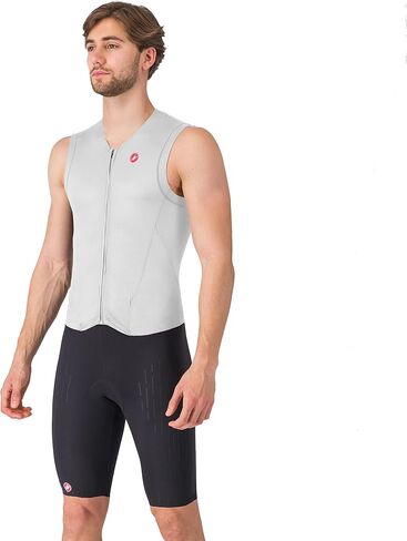 CASTELLI Men’s Sanremo 3 Suit Sleeveless, Cycling Race Swim Bike Run, Aerodynamic Triathlon Suit with Tri Seat Pad in Saudi Arabia