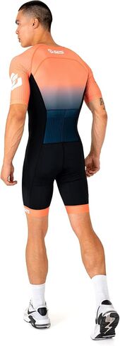 SLS3 Triathlon يناسب رجال النخبة Aero Tri Suit Men - Trisuit Triathlon - zip الكامل ، الأكمام الهوائية ، الجيوب الداخلية والخلفية in Saudi Arabia