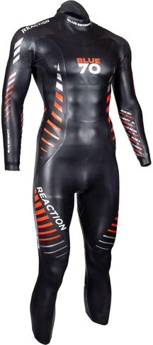Blue Seventy Men's Reaction Wetsuit (Black, L, Blue Seventy) in Saudi Arabia