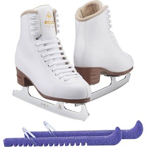 جاكسون Ultima Excel Figure Ice Skates للنساء والبنات - تم تحسينه ، حزمة 2019 مع حراس التزلج in Kuwait