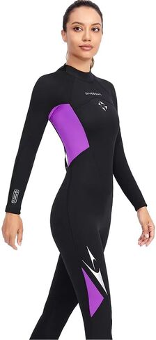 3xl زائد حجم الغرب نساء 3 مم كامل تمتد الغوص الغوص النيوبرين ركوب الأمواج بدلة القفز in Kuwait