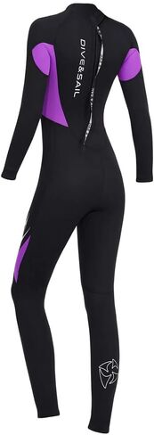 3xl زائد حجم الغرب نساء 3 مم كامل تمتد الغوص الغوص النيوبرين ركوب الأمواج بدلة القفز in Kuwait