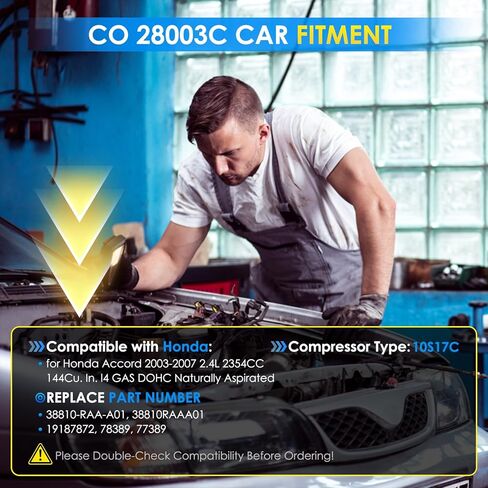 CAR A/C ضاغط ملاءمة للفترة 2011-2012 لـ Hyundai Sonata 2011-2012 لـ KIA Optima 2.0T 2.0L 2.4L باستبدال AUT AUTOMOTIVE ضاغط AC 977013R000 ، 178317 A/C ضاغط CAR CO 11218C in Kuwait