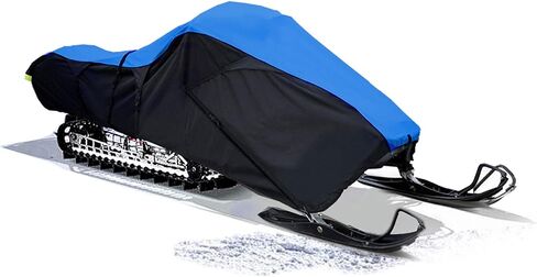 Savvycraft Snowmobile Cover Compatible with Ski-doo MXZ X XRS Trail Snowmobile, The Year 1999 to 2024 Blue Color in Saudi Arabia