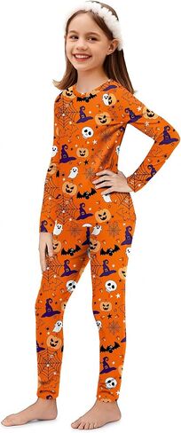 Arshiner Thermal Underwear for Kids Long Johns Girls Base Layer Top and Bottom Set in Saudi Arabia