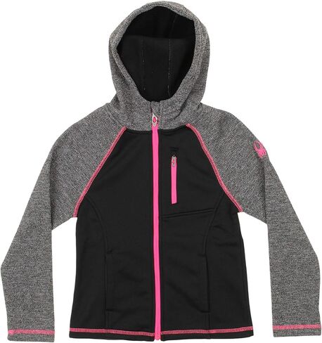 Spyder Girls Youth (7-16) Alayna Full Zip Sweater Hoodie, Polor Marble Large (12-14) in Saudi Arabia