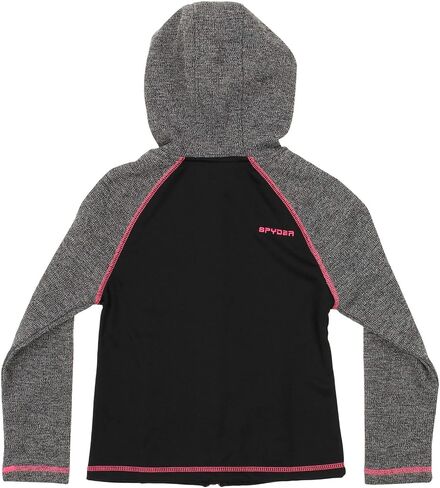 Spyder Girls Youth (7-16) Alayna Full Zip Sweater Hoodie, Polor Marble Large (12-14) in Saudi Arabia