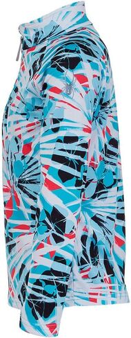 Spyder Girl's Surface Zip T-leac (Big Kids) Island LG (14-16 Big Kid) in Saudi Arabia