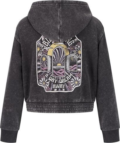 Billabong Girls' Full-Zip French Terry Hoodie Sweatshirt in Saudi Arabia