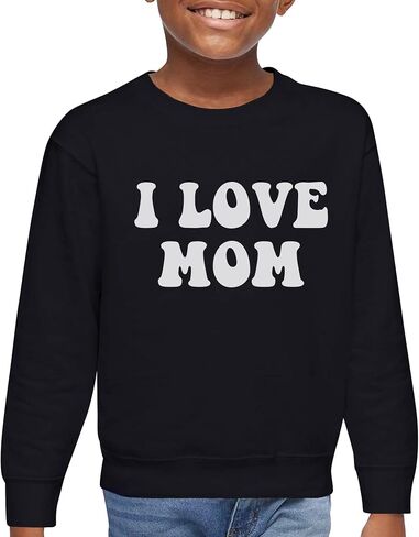 Teamore Sweatshirt for Girls Boys Toddler أضف نص التصميم الخاص بك نص قميص من الجانبين من الجوانب 2-7 سنوات in Saudi Arabia