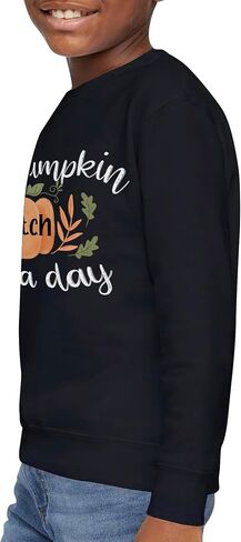 Teamore Sweatshirt for Girls Boys Toddler أضف نص التصميم الخاص بك نص قميص من الجانبين من الجوانب 2-7 سنوات in Saudi Arabia