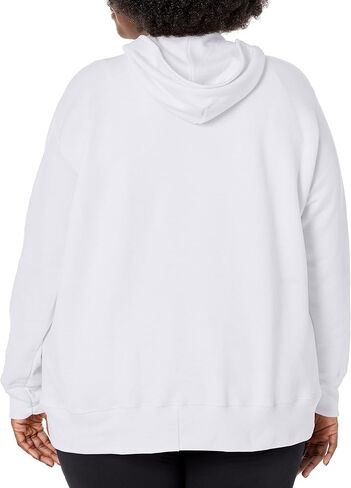 Just My Size Women's Zip-up Fleece Hoodie, EcoSmart Hooded Sweatshirt, Plus Size in Saudi Arabia