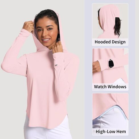 حارس قميص Sun's Sun's Hoodie Guard Long SPF SPF UV Protect in Kuwait