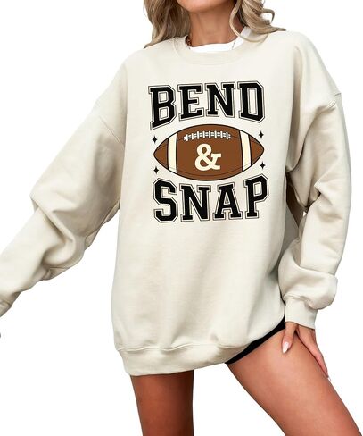 Bend and Snap Sweatshirt, Football Sweatshirt, Game Day Outfit, Funny Football, Legally Blonde Reference, Sports Humor, Women’s Game Days, College gamee Day, Footbal Fan Gift in Saudi Arabia