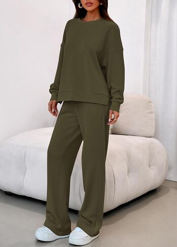 Kirundo Sweatuits Women 2 قطعة ملابس من النوع الثقيل من النوع الثقيل من النوع الثقيل 2025 Fall Fashion Lounge Set TrackSuit Suit Suit in Saudi Arabia