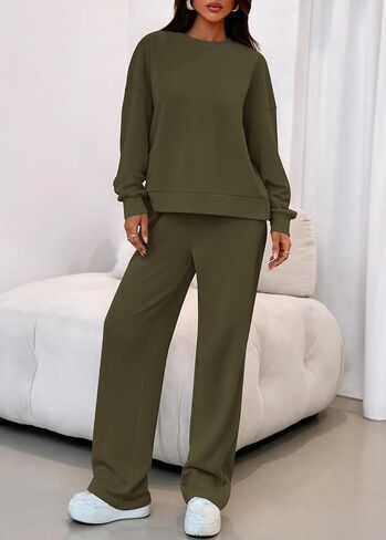 Kirundo Sweatuits Women 2 قطعة ملابس من النوع الثقيل من النوع الثقيل من النوع الثقيل 2025 Fall Fashion Lounge Set TrackSuit Suit Suit in Saudi Arabia