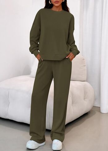 Kirundo Sweatuits Women 2 قطعة ملابس من النوع الثقيل من النوع الثقيل من النوع الثقيل 2025 Fall Fashion Lounge Set TrackSuit Suit Suit in Saudi Arabia