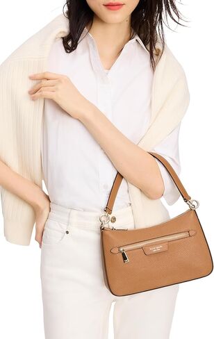 kate spade new york Hudson Pebbled Leather Convertible Crossbody, Pastry Pink in Kuwait