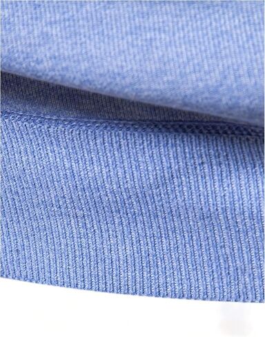 Men's 2 in 1 Long Sleeve Golf Sweater Button Front Ribbed Knit Fall Fake Two Piece Tops in Saudi Arabia
