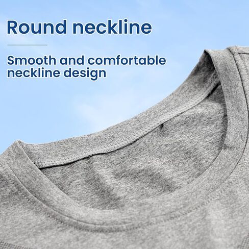 Men's Slimming Sleeveless Compression Shirt，Seamless Invisible Undershirt，Quick-Drying Breathable Shaper Tank top 4pack in Saudi Arabia