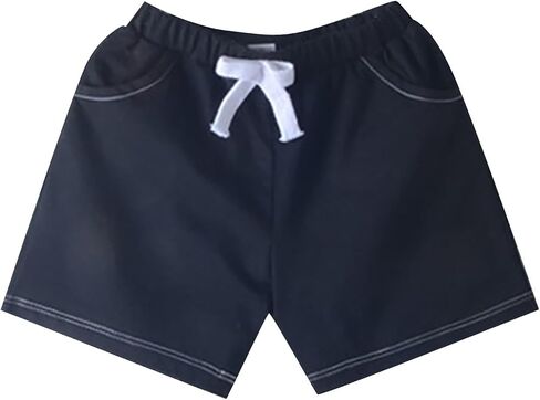 Toddler Baby Boy Elastic Waist Pull On Cotton Shorts for Littler Kids Girls Athletic Short Pants Baby Boy Clothing Set in Saudi Arabia