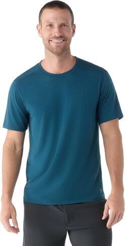 Smartwool Men's Merino Short Sleeve Tee Black L in Kuwait