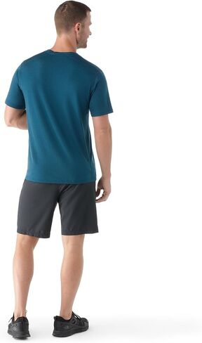Smartwool Men's Merino Short Sleeve Tee Black L in Kuwait
