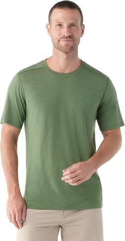 Smartwool Men's Merino Short Sleeve Tee Black L in Kuwait