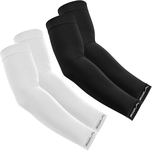 APEXUP Cooling Arm Sleeves for Men Women, UV Sun Protection UPF 50, Volleyball Arm Sleeves Compression Sleeves for Outdoor in Kuwait