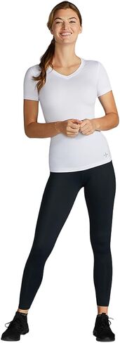 Tommie Copper Womens Infrared V Neck Short Sleeve Compression Shirt in Saudi Arabia