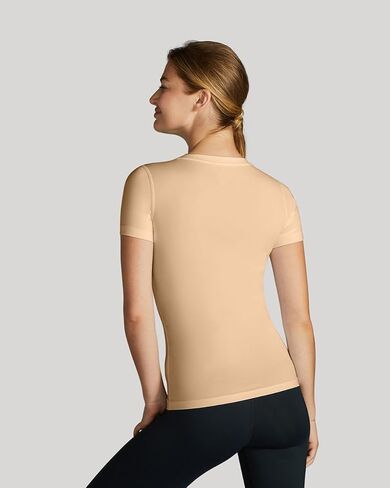 Tommie Copper Womens Infrared V Neck Short Sleeve Compression Shirt in Saudi Arabia