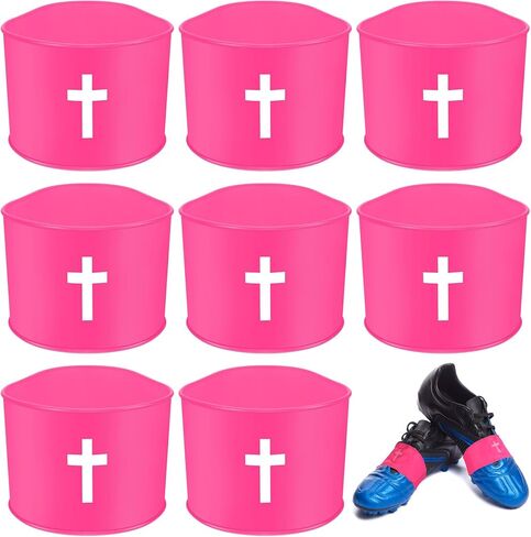 Soccer Cleat Lace Cover Youth Christian Cross Silicone Lace Bands Cover for Sports Shoes,Baseball Football in Saudi Arabia