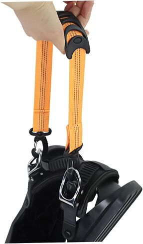 BESPORTBLE 2pcs Portable Roller Skate Leash Ski Boots Carrier Strap Design for Roller Skating Sports Convenient One-Handed Use in Saudi Arabia