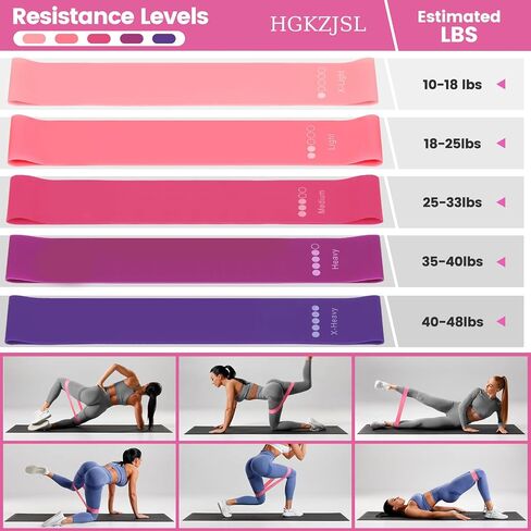 Home Pilates Essentials Kit for Women,Pilates Equipment Set with 9 Inch Yoga Ball,Figure 8 Resistance Band,Pilates Bands & Accessories,Pilates Ring and Ball Set for Beginners Home Workouts in Kuwait